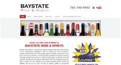 Desktop Screenshot of baystatewine.com